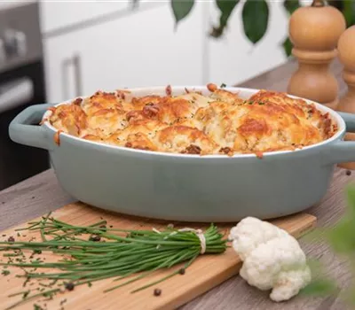 Blumenkohl-Gratin mit Chili Blumenkohl-Gratin mit Chili